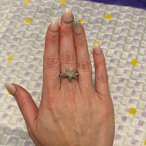 Lia Sophia Starfish Ring